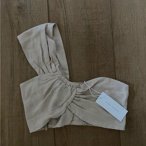 Lush Asymmetrical Crop Top